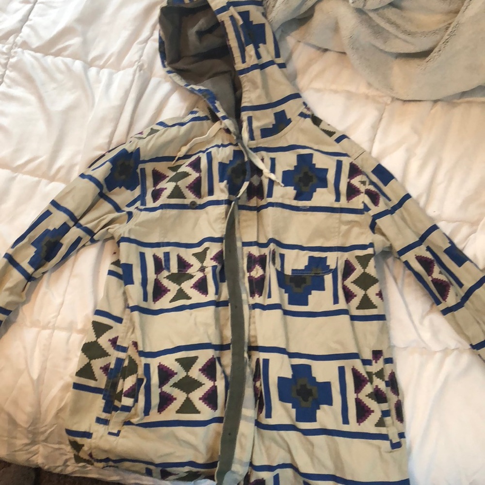 Modern Amusement trench coat rain jacket